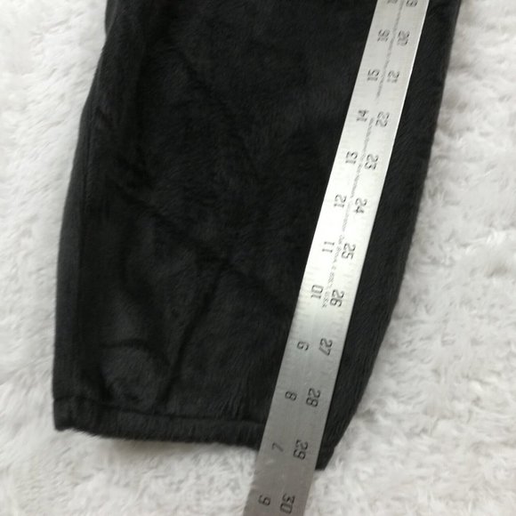AnyBody Womens Pants Joggers‎ Fuzzy Black Pockets Pull On Elastic Waist L - Picture 9 of 12